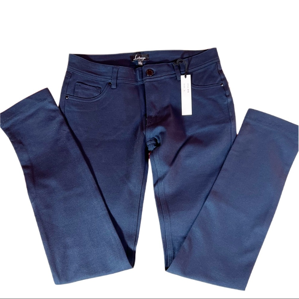 La Bijou Super Stretch & Super Skinny Navy Blue Jeggings / Jeans